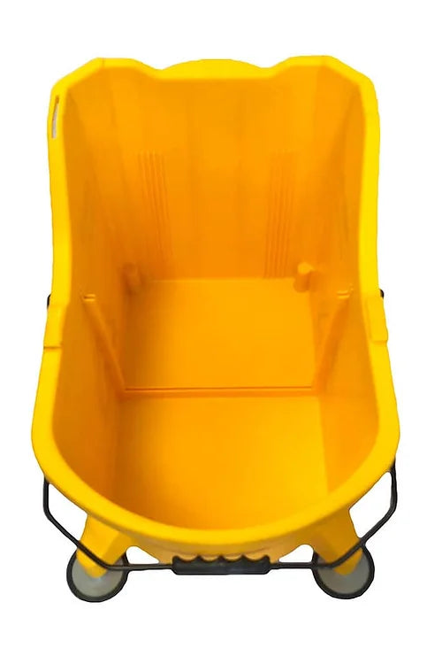 Dual Cavity Mop Bucket - Yellow